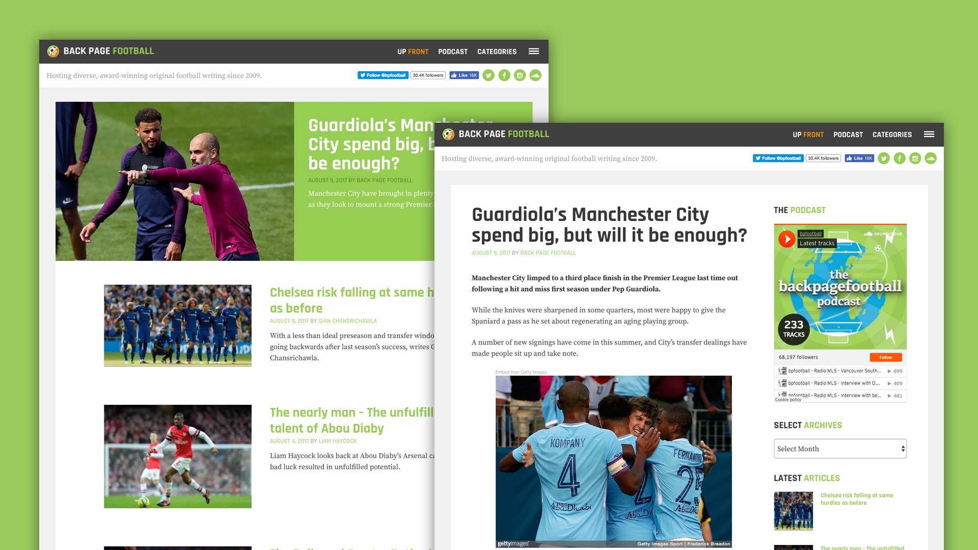 Backpagefootball gallery 1